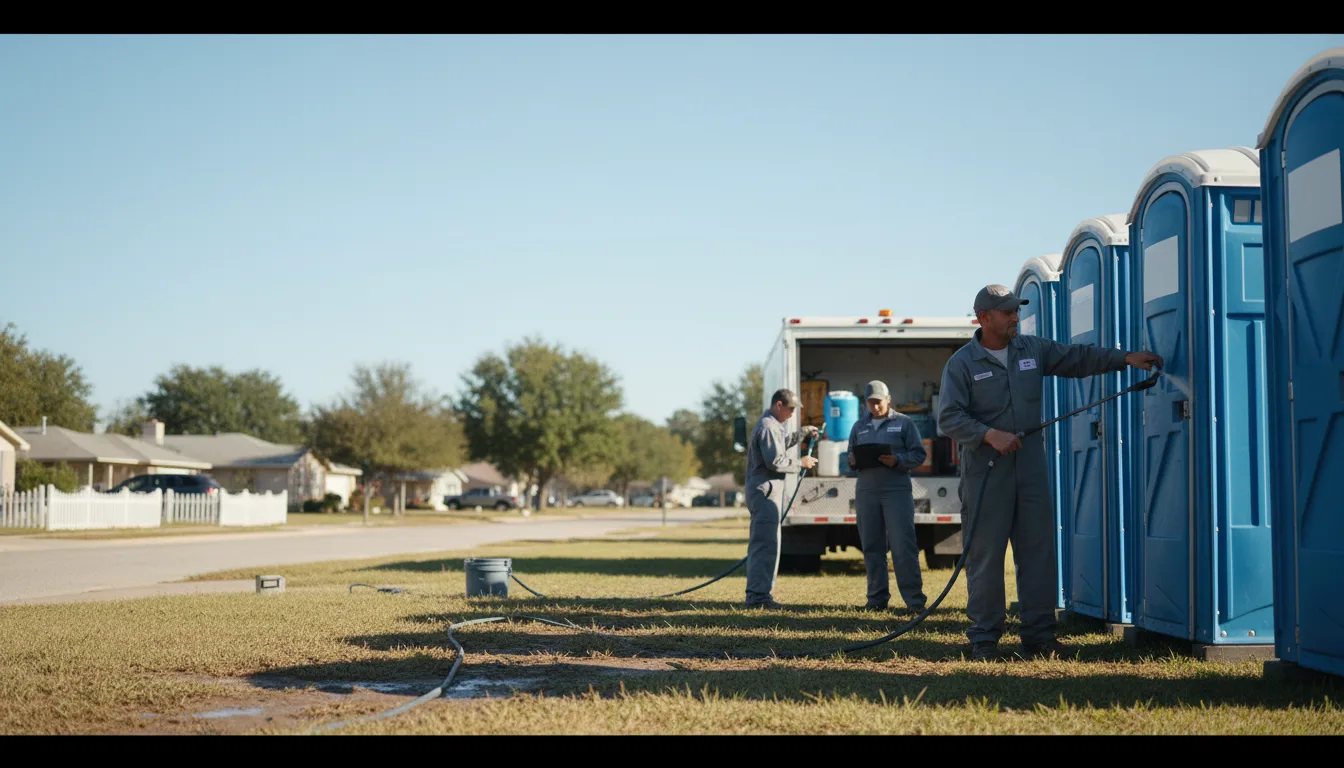 Long-Term Portable Toilet Rental in Irmo, SC near me